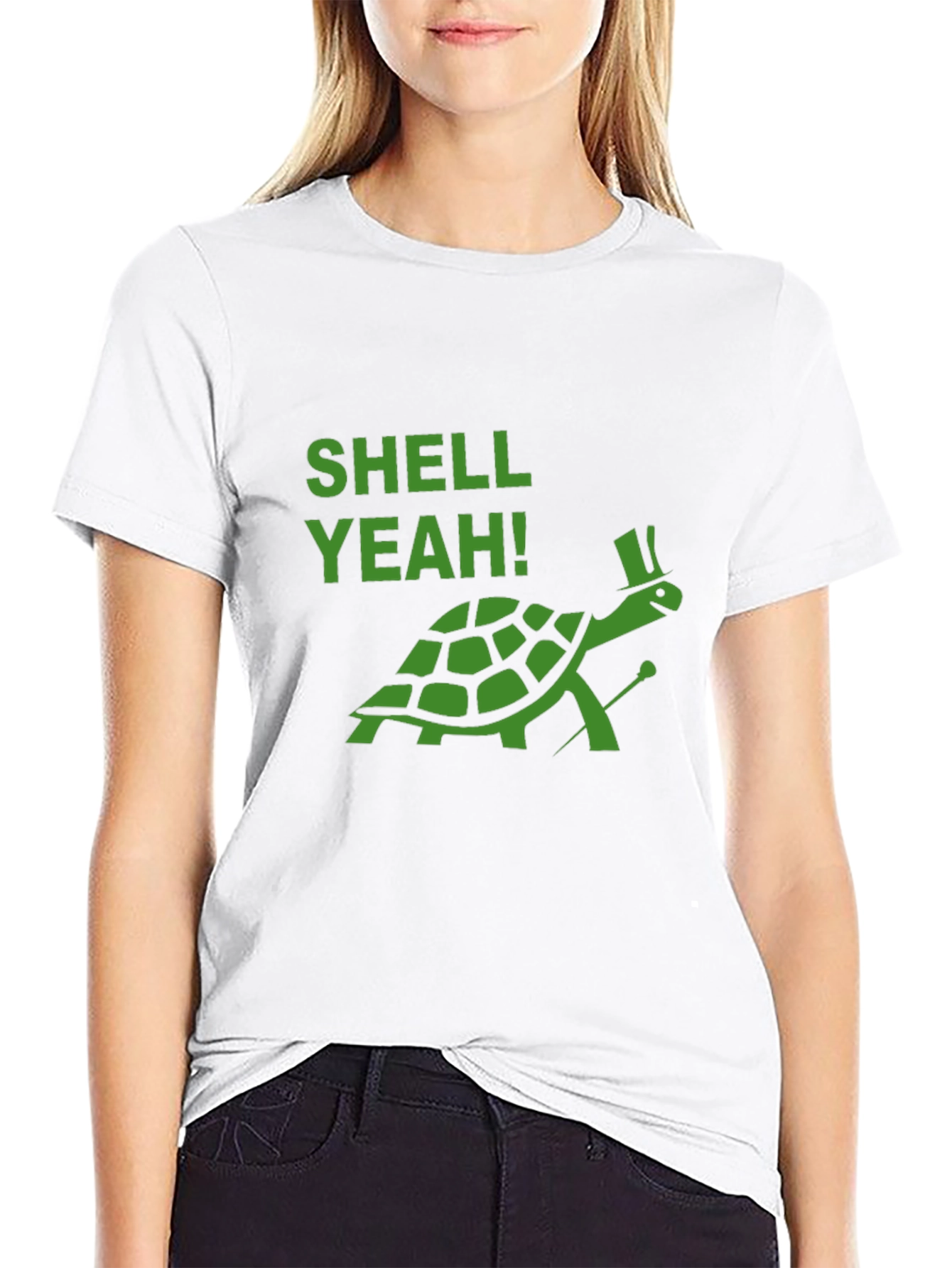 Shell Yeah! Turtle Graphic T-Shirt
