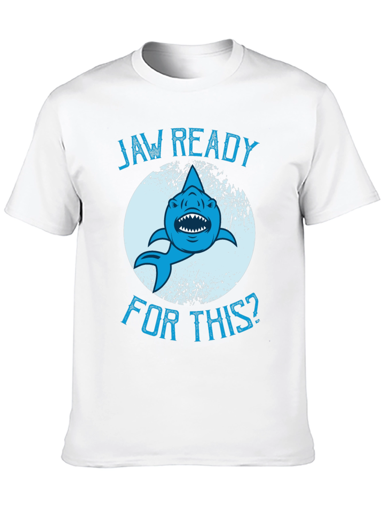 Jaw Ready Shark Graphic T-Shirt