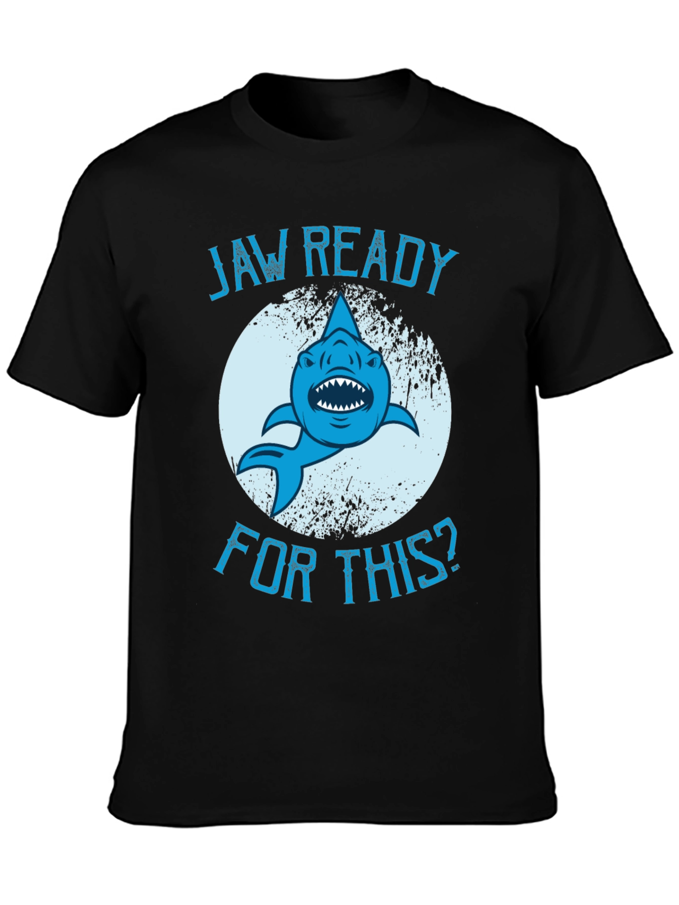 Jaw Ready Shark Graphic T-Shirt