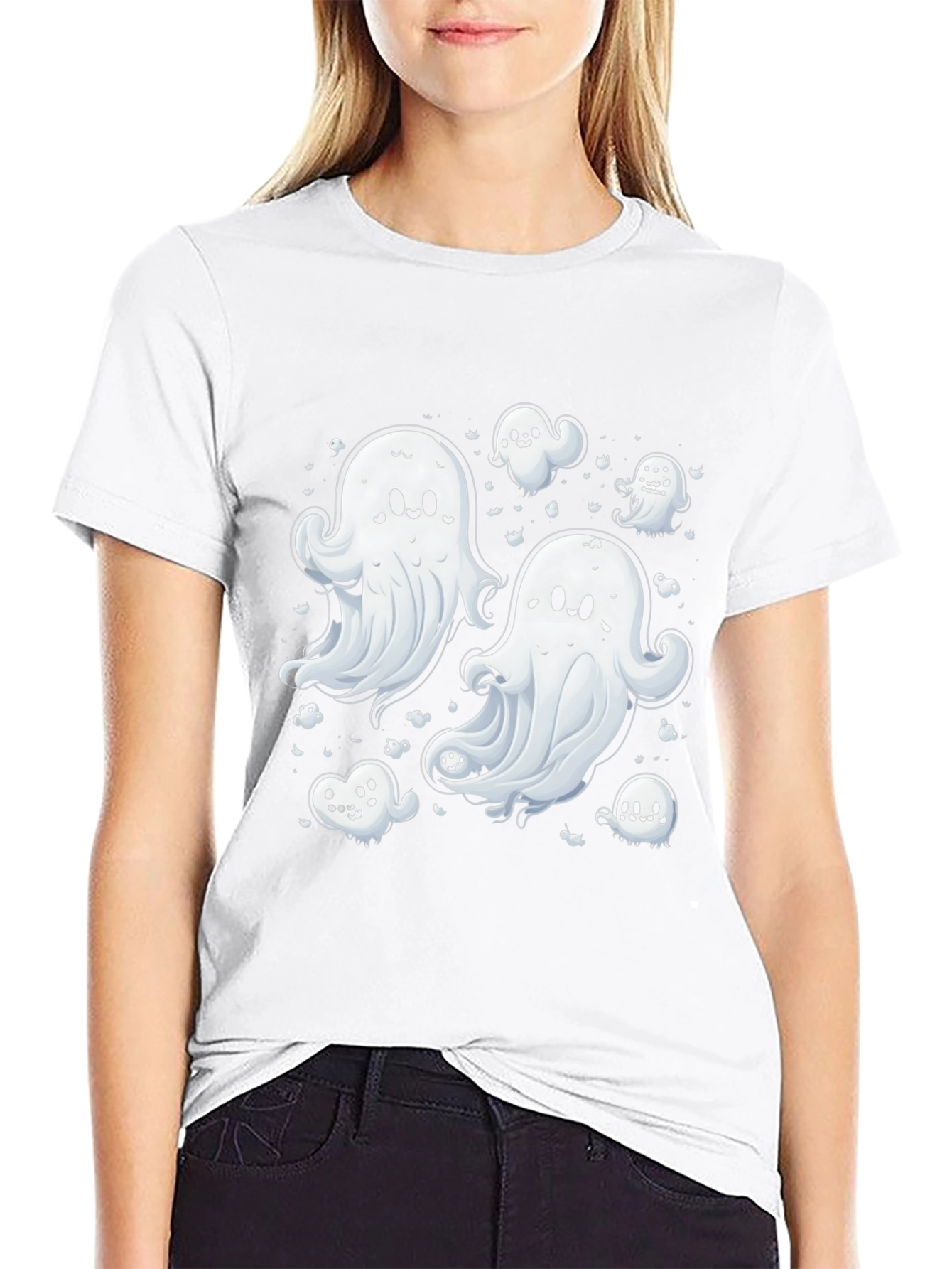 Spooky Cute Ghost T-Shirt