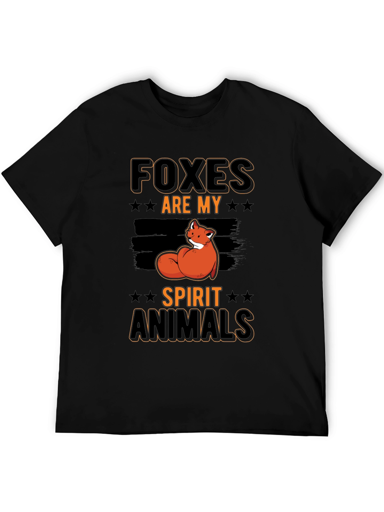 Foxes Are My Spirit Animals Graphic T-Shirt