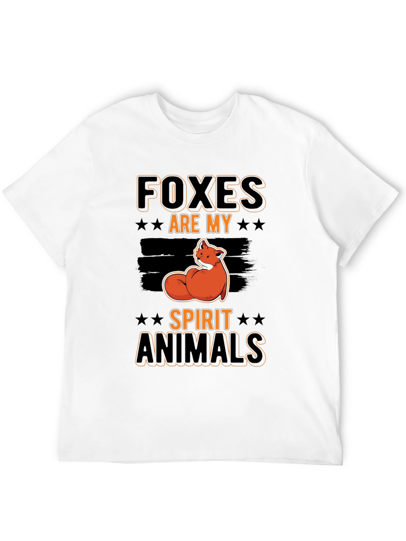Foxes Are My Spirit Animals Graphic T-Shirt