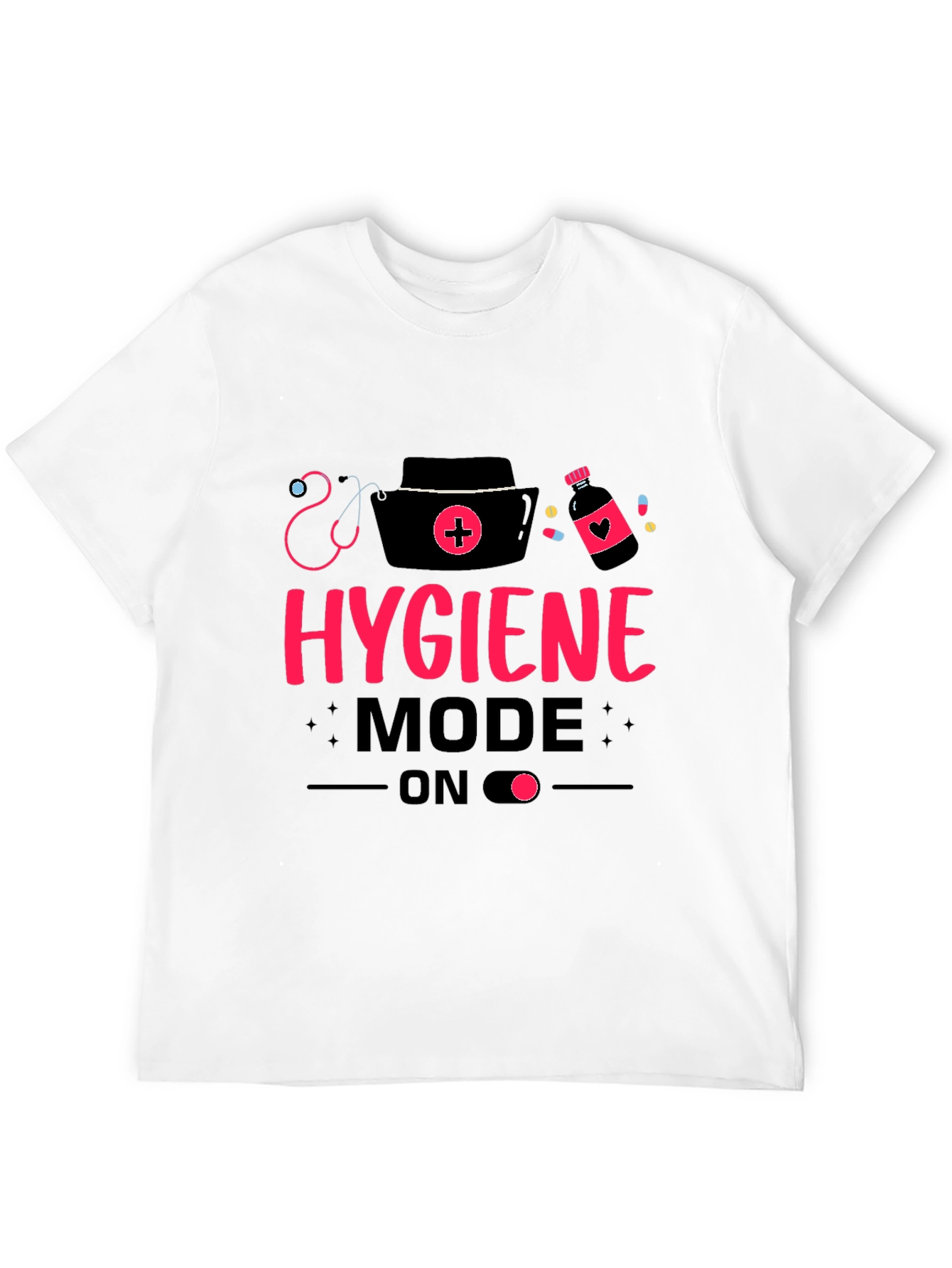 Hygiene Mode On Graphic T-Shirt