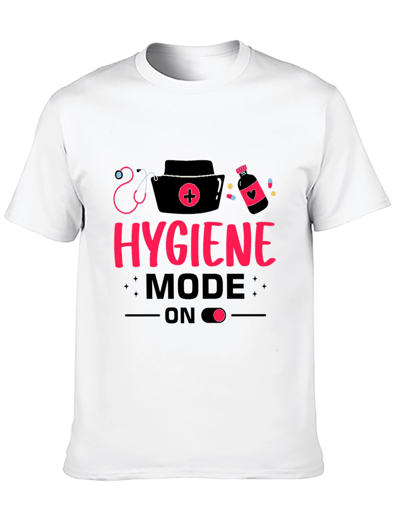 Hygiene Mode On Graphic T-Shirt