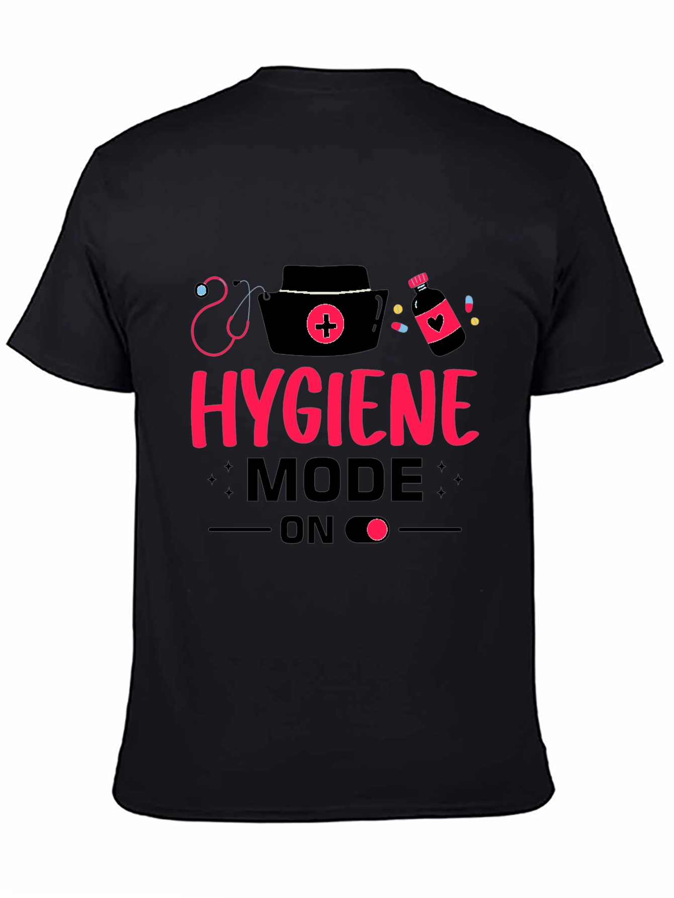 Hygiene Mode On Graphic T-Shirt