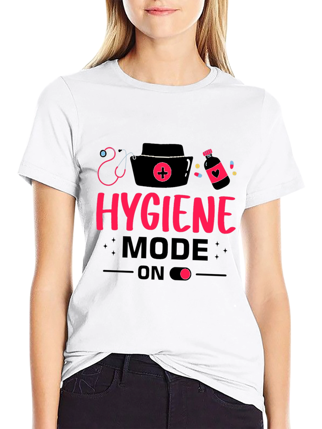 Hygiene Mode On Graphic T-Shirt