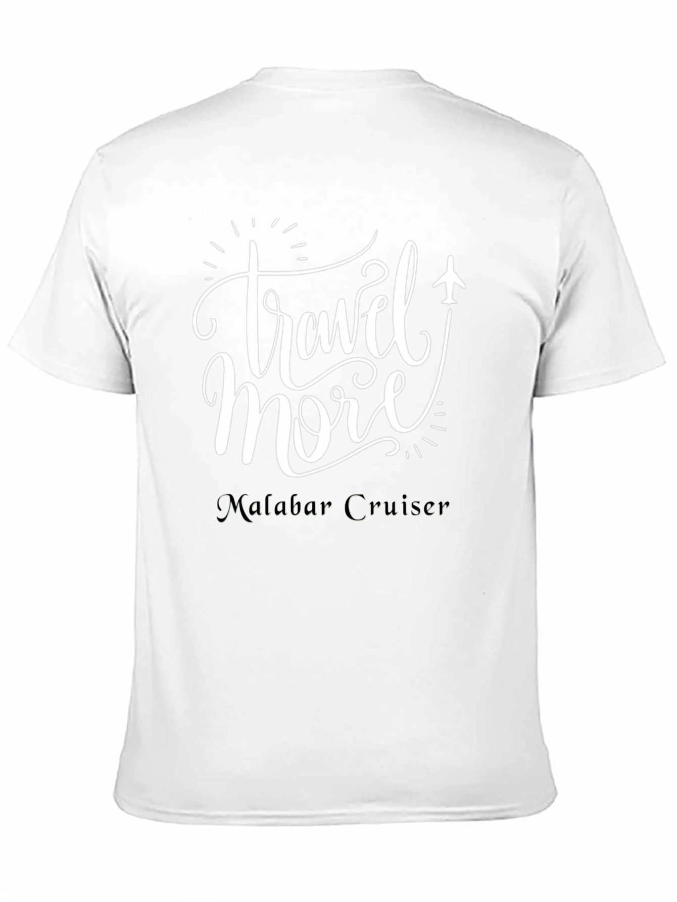 Travel More Black T-Shirt