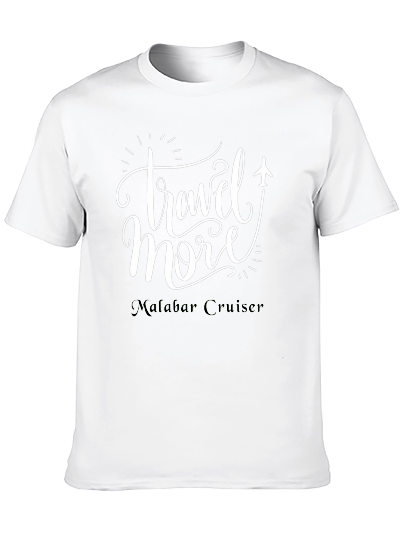 Travel More Black T-Shirt