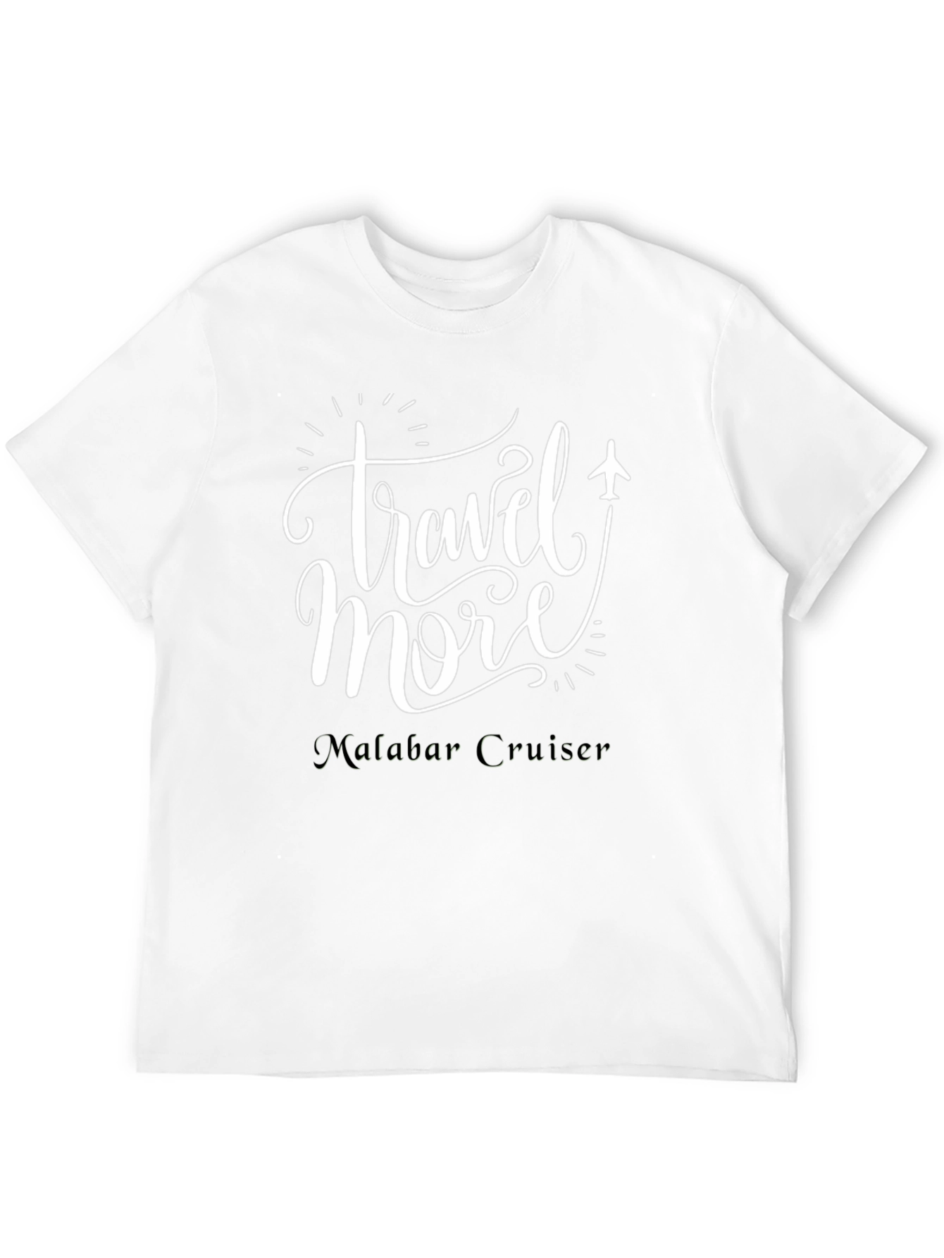 Travel More Black T-Shirt