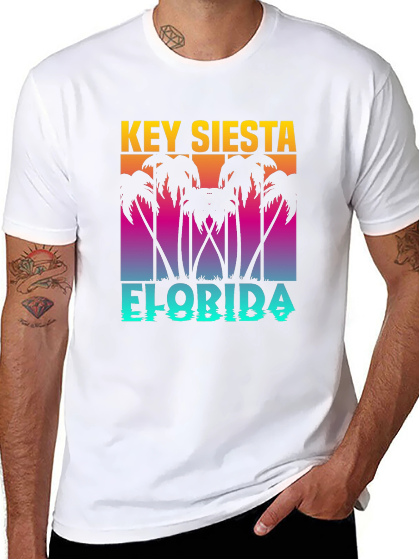 Key Siesta Florida Graphic Tee