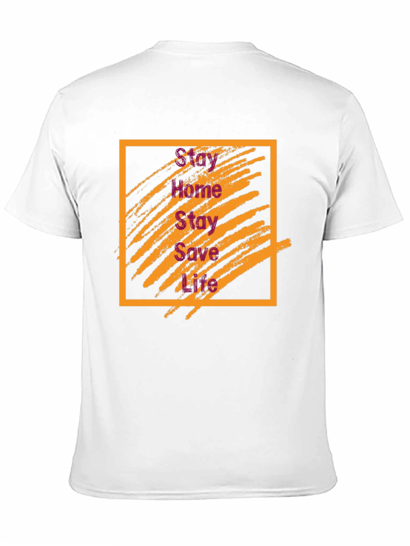 Stay Home Stay Safe Graphic Tee