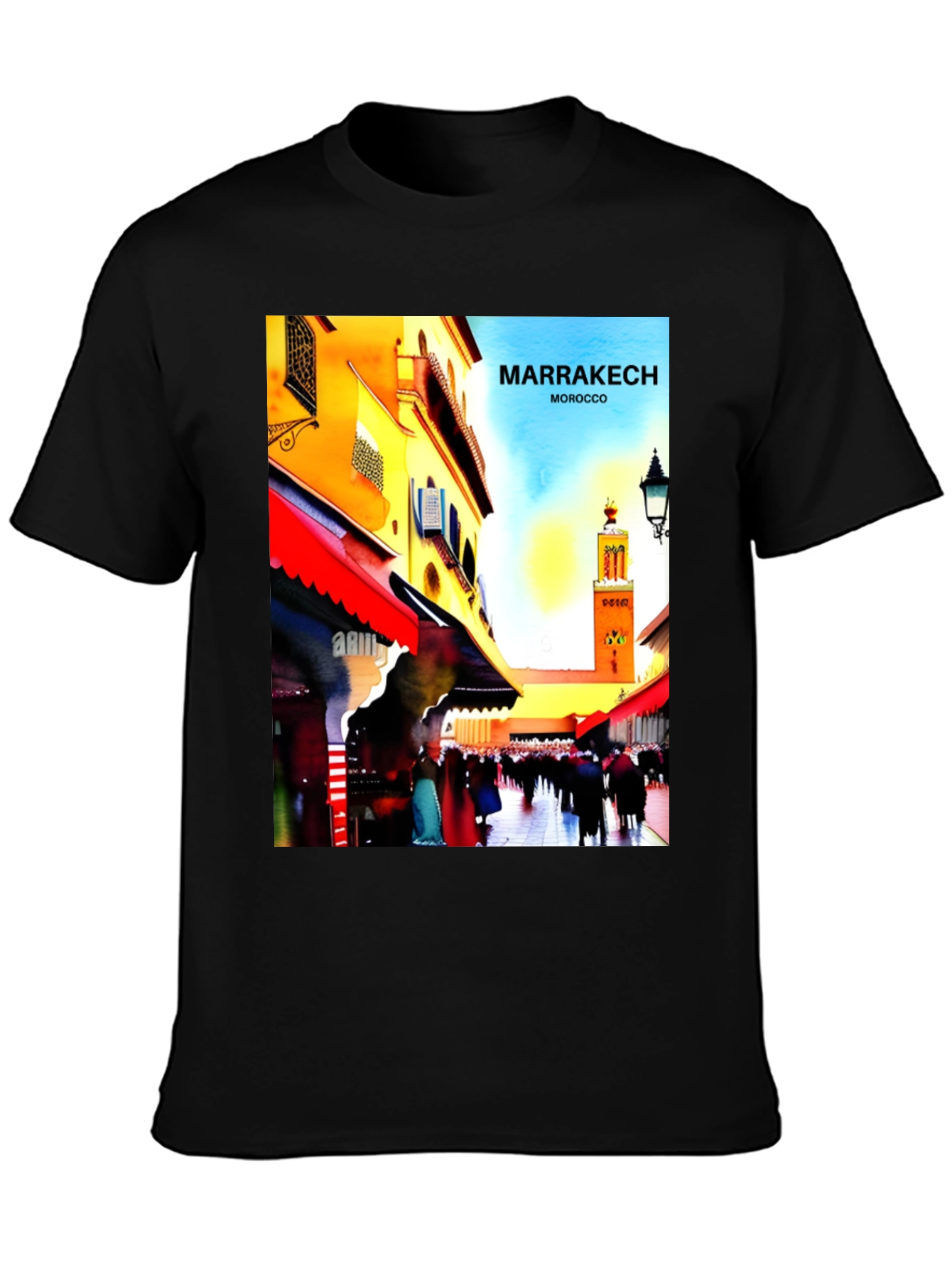 Marrakech Morocco T-Shirt Travel Souvenir Tee