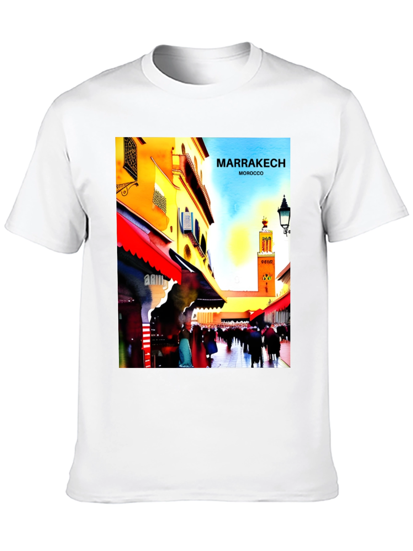 Marrakech Morocco T-Shirt Travel Souvenir Tee