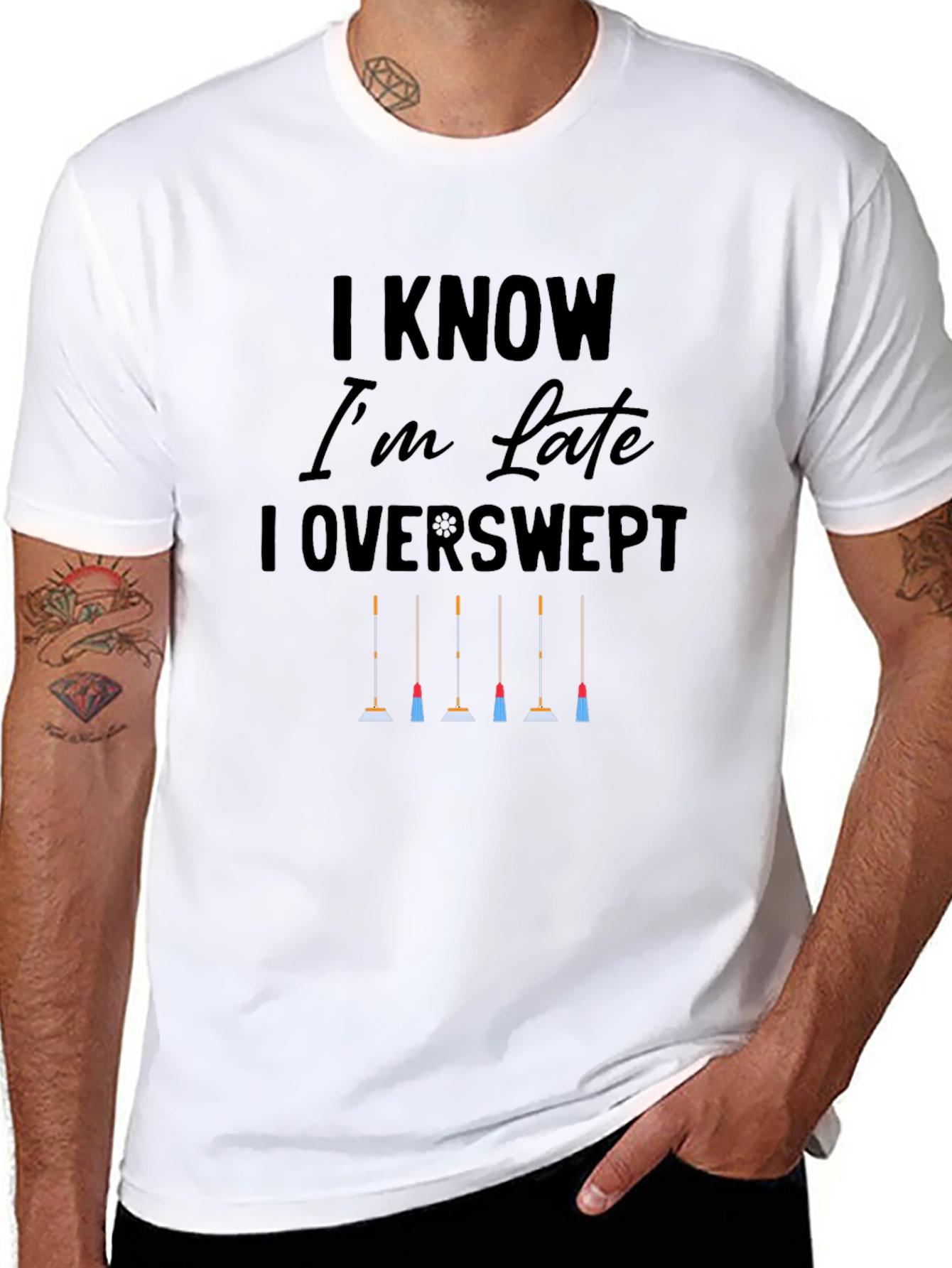 I Know Im Late I Overswept T-Shirt