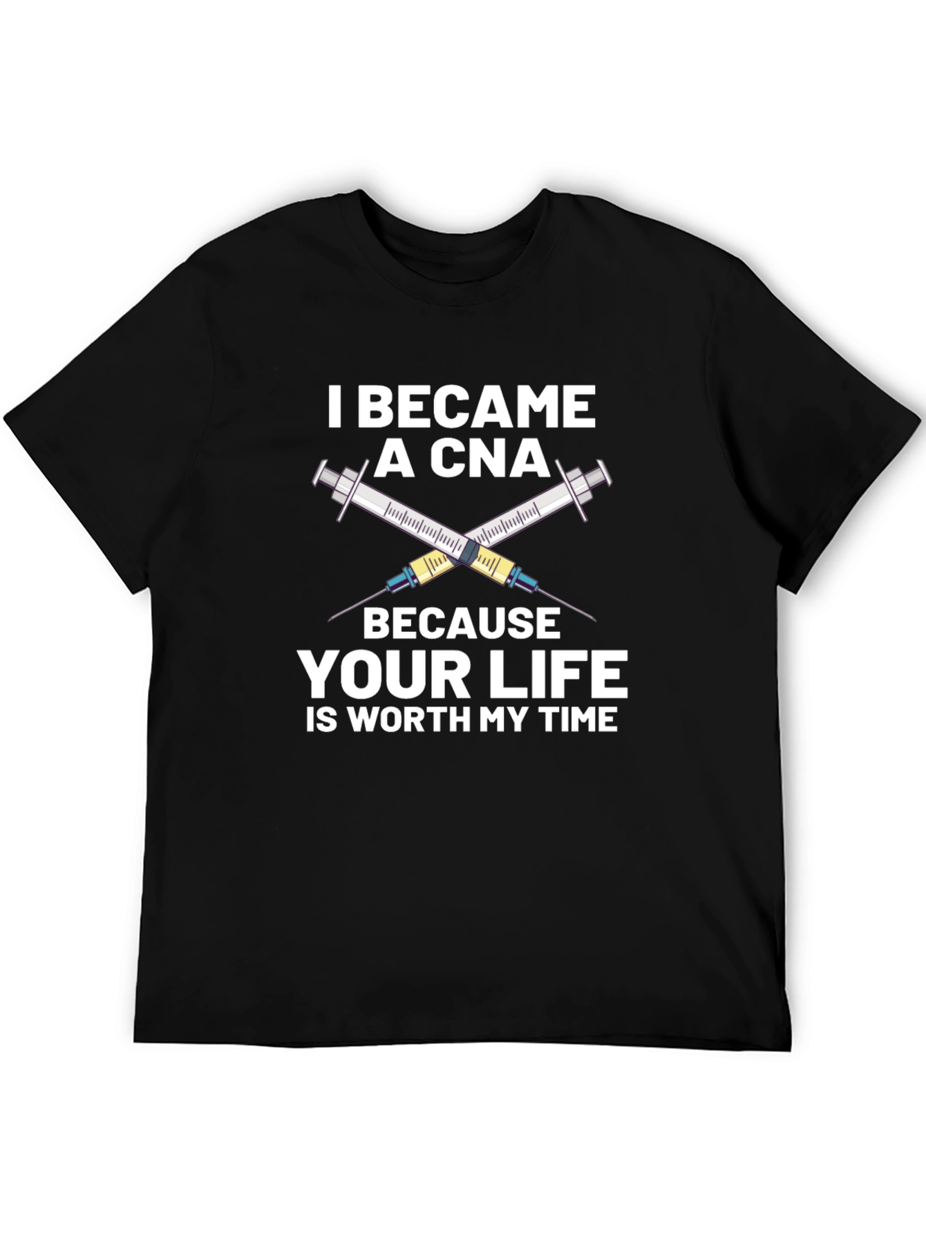 CNA Syringe Graphic Tee - Worth My Time