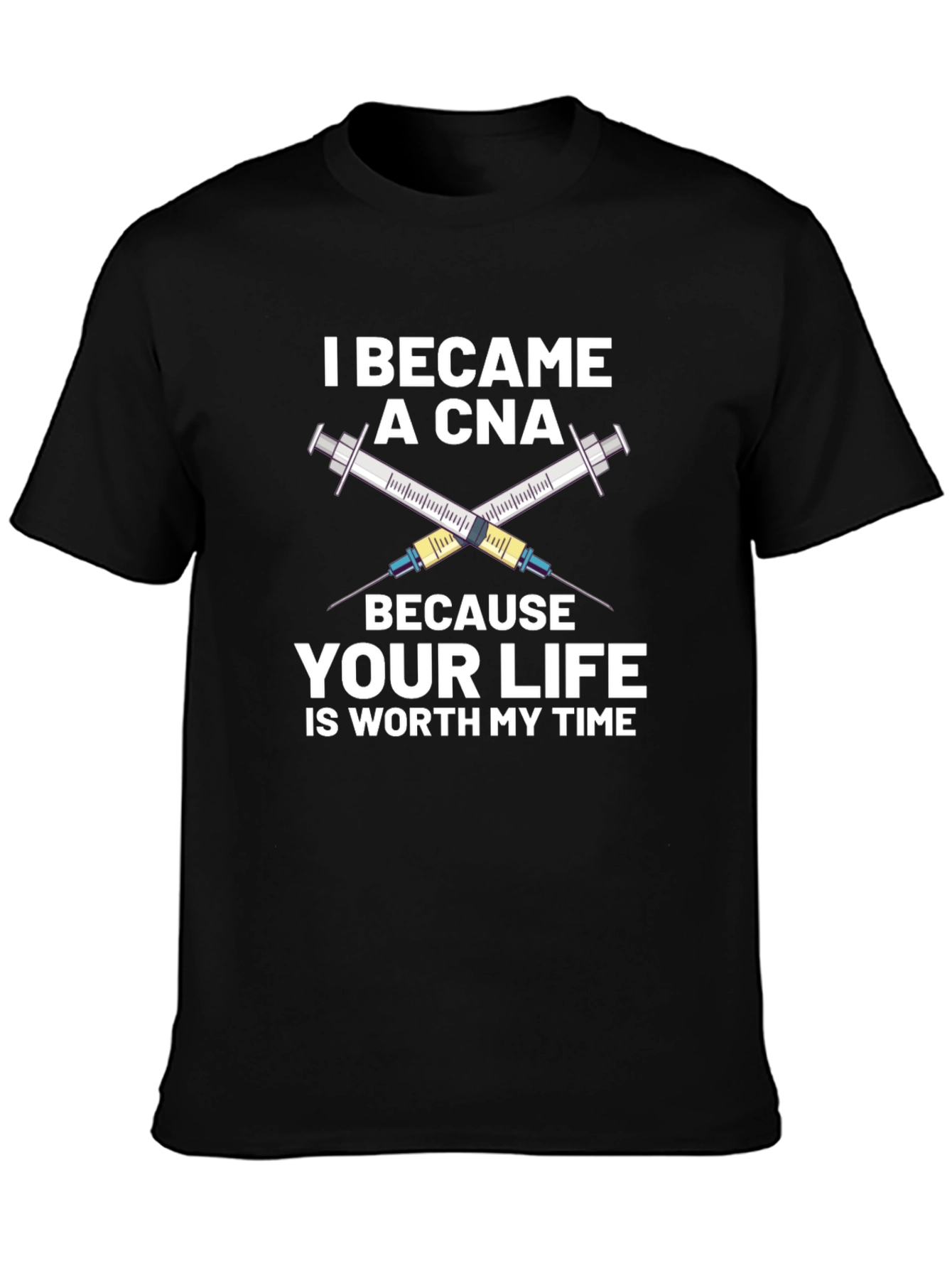 CNA Syringe Graphic Tee - Worth My Time