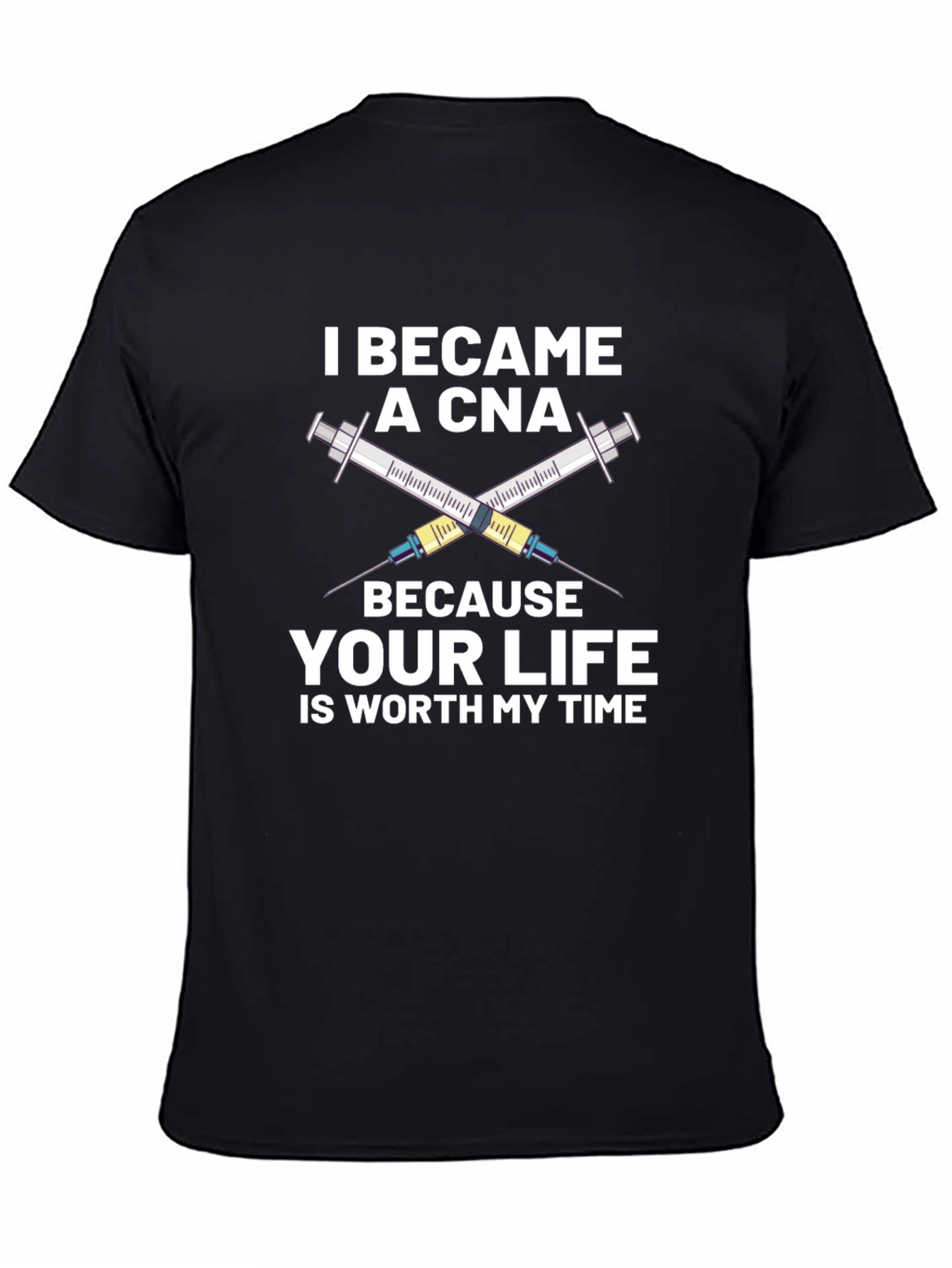 CNA Syringe Graphic Tee - Worth My Time