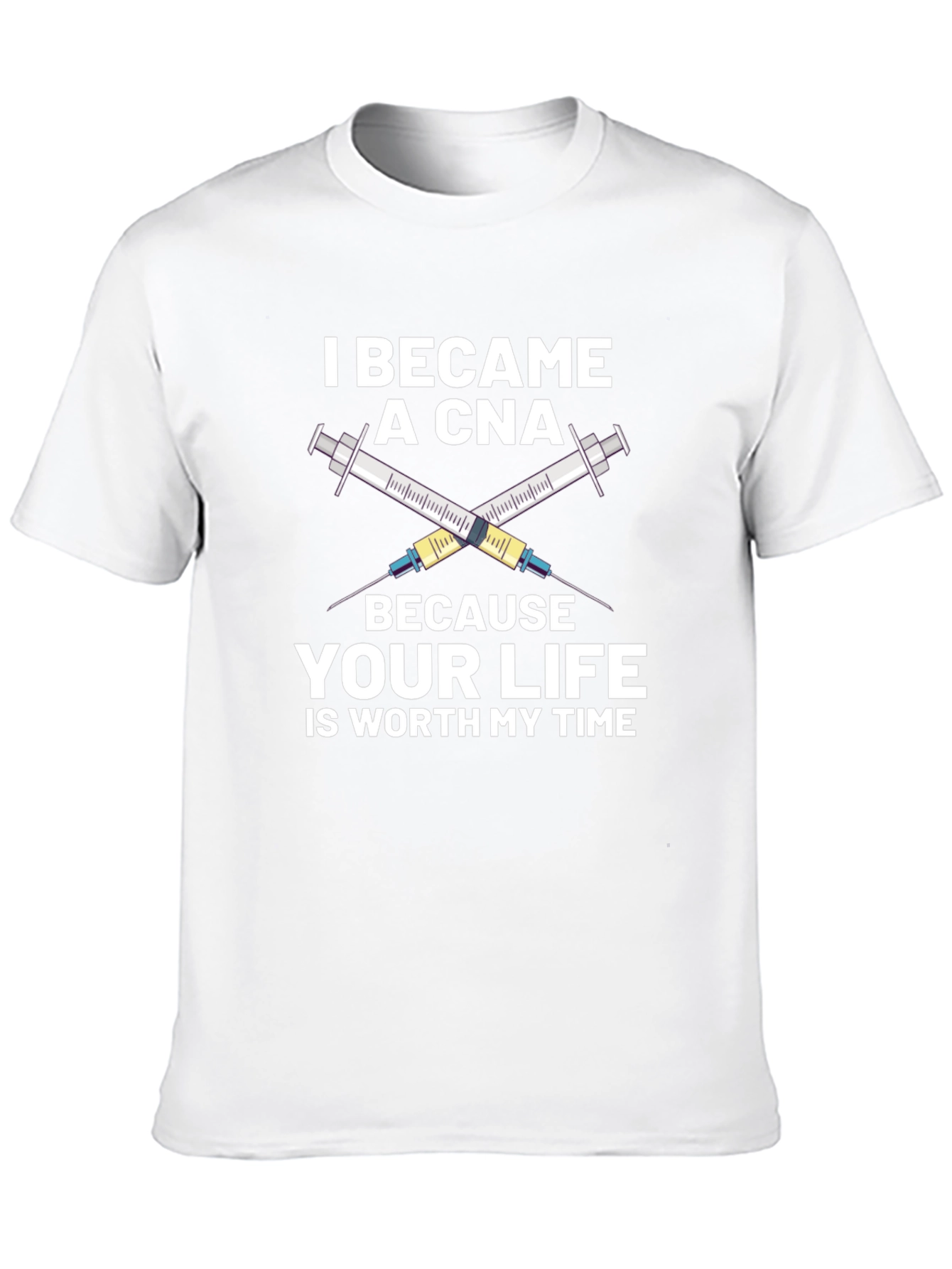 CNA Syringe Graphic Tee - Worth My Time