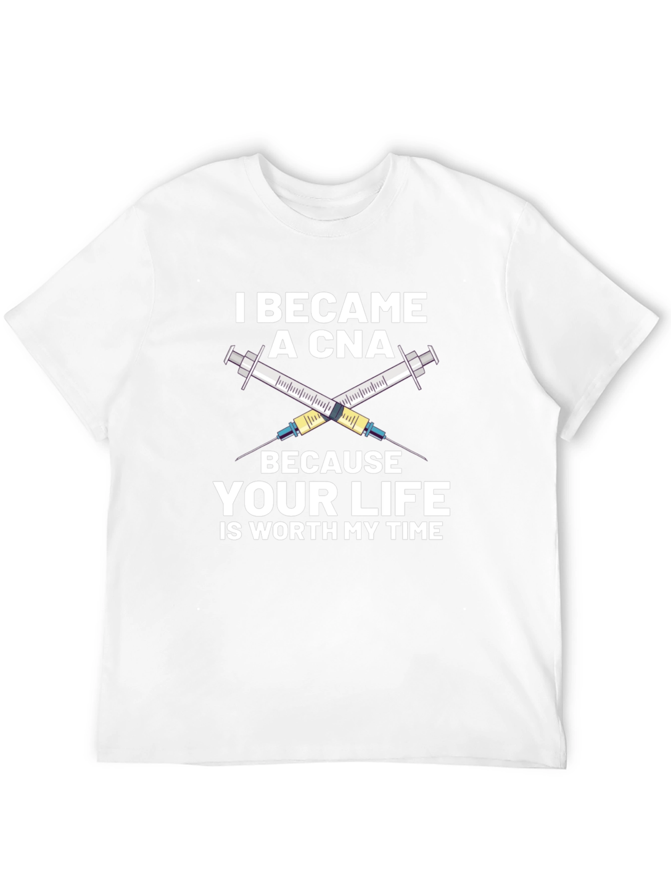CNA Syringe Graphic Tee - Worth My Time