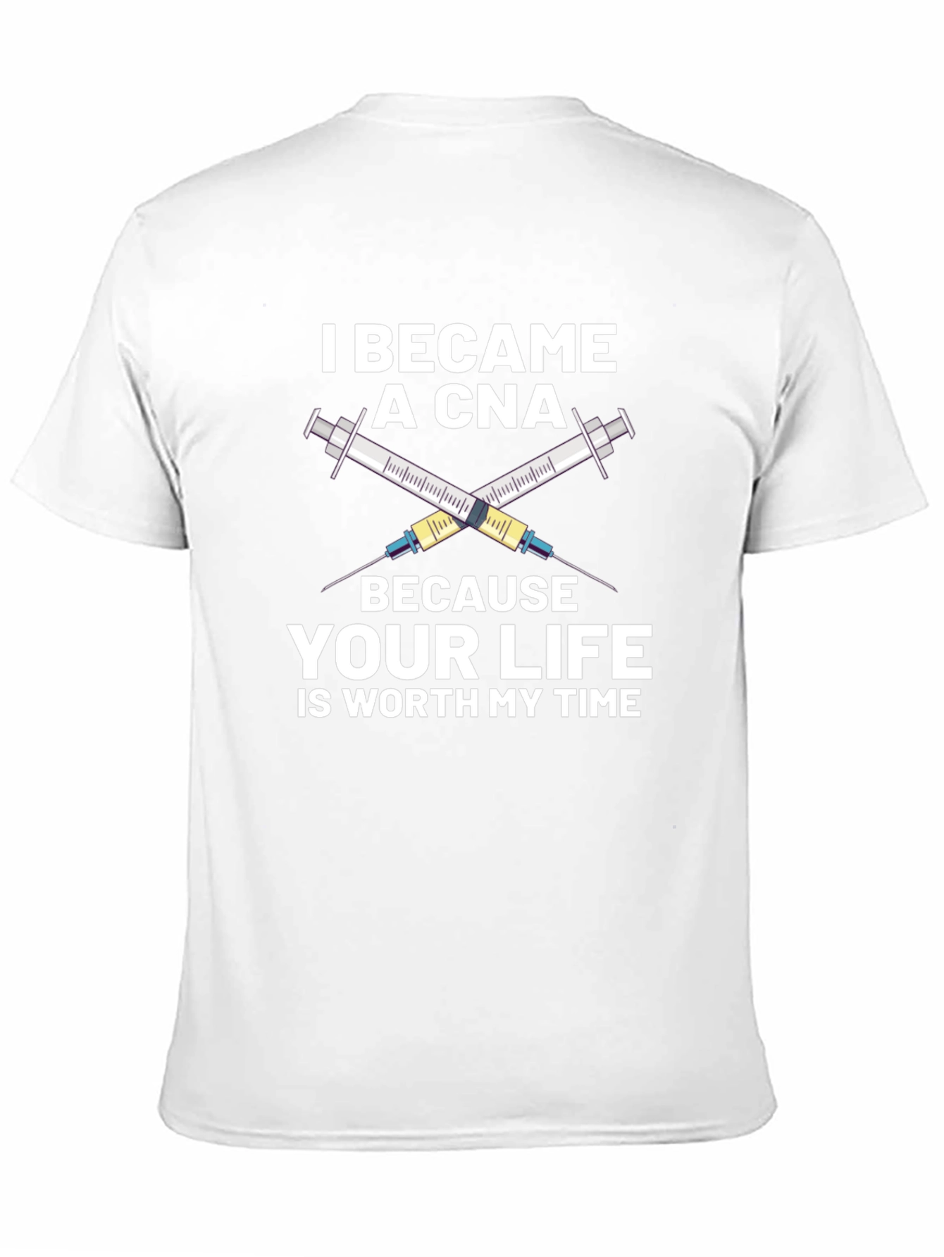 CNA Syringe Graphic Tee - Worth My Time