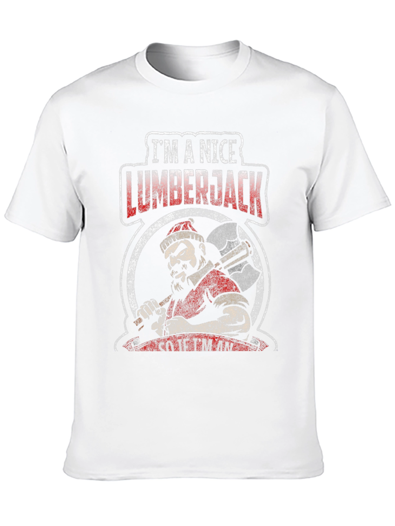Nice Lumberjack Graphic Tee
