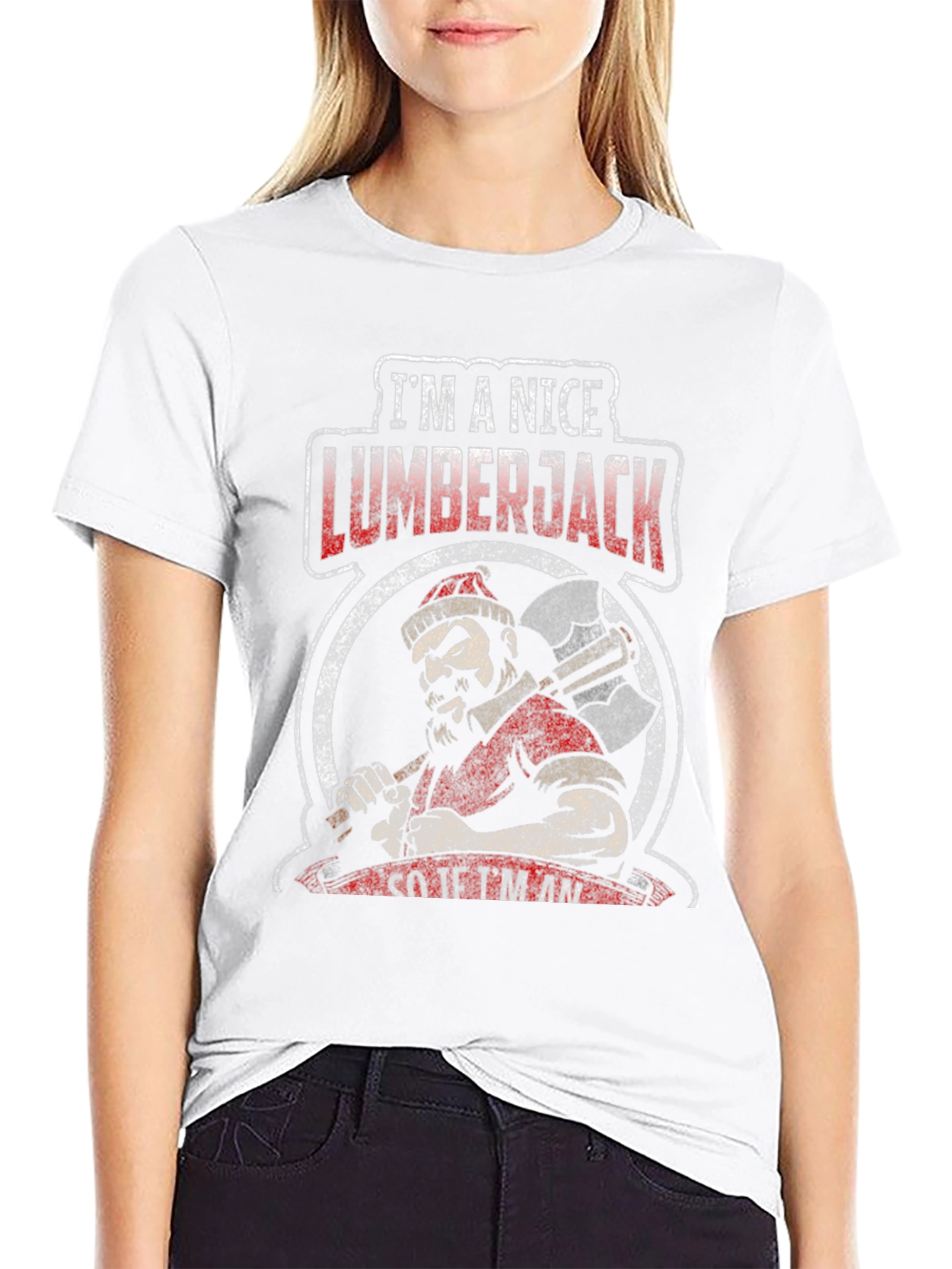 Nice Lumberjack Graphic Tee