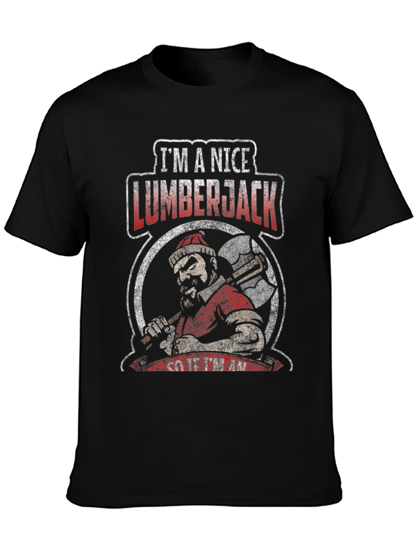Nice Lumberjack Graphic Tee
