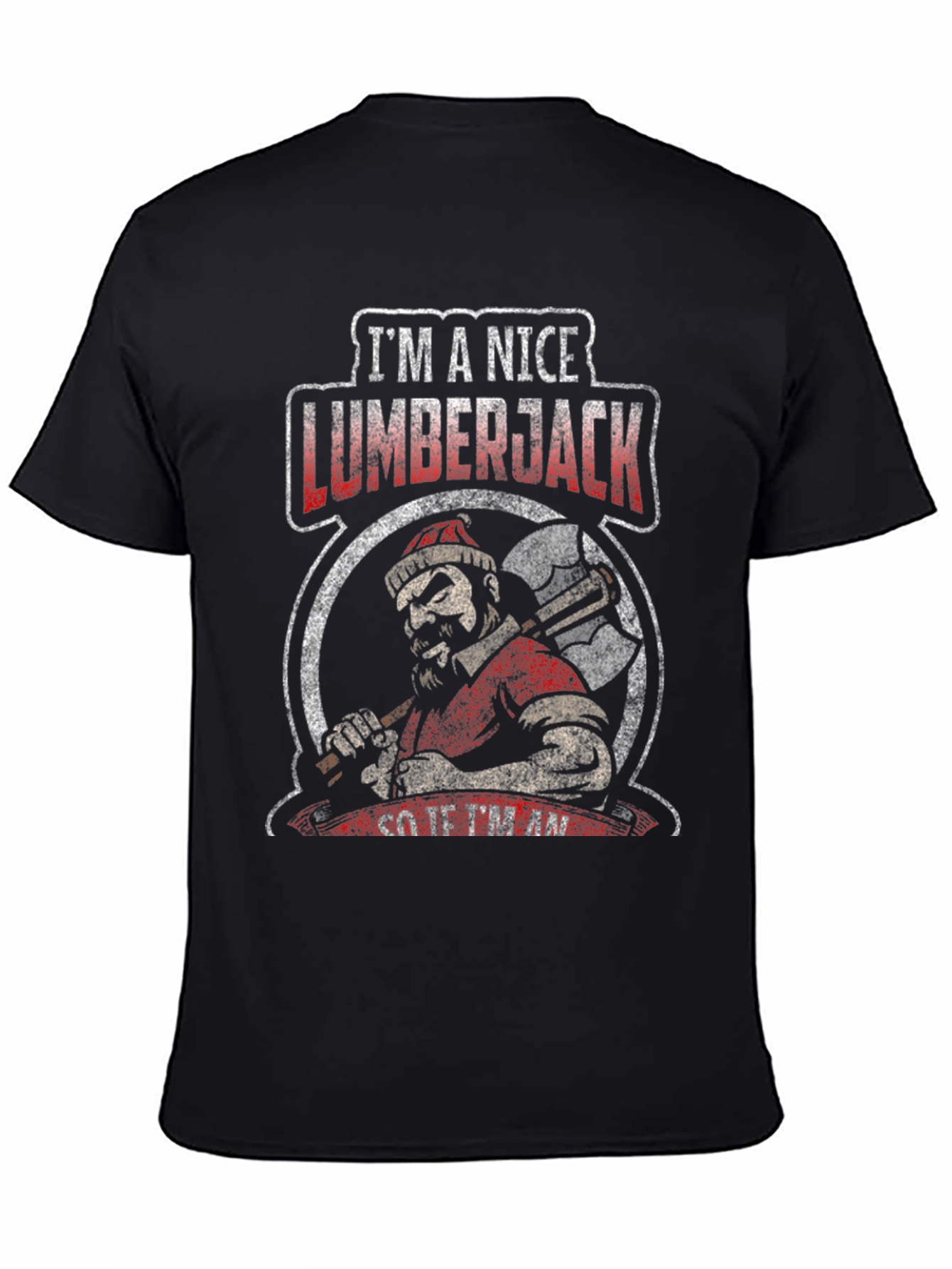 Nice Lumberjack Graphic Tee