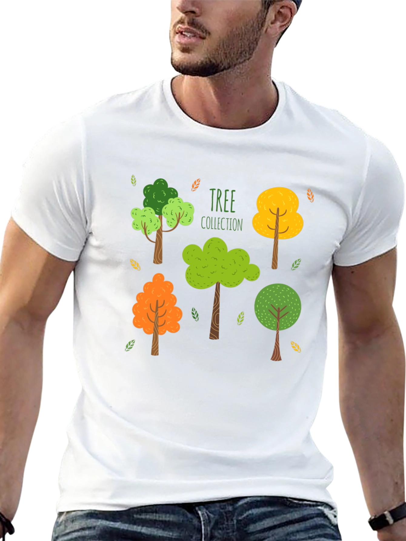 Tree Collection Graphic Tee - Nature Inspired Shirt