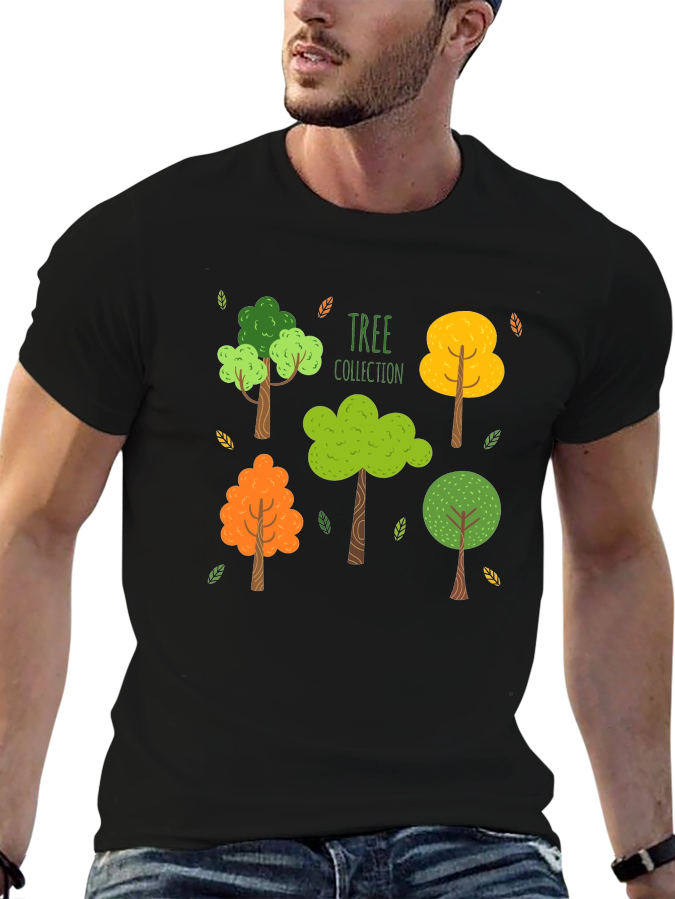Tree Collection Graphic Tee - Nature Inspired Shirt