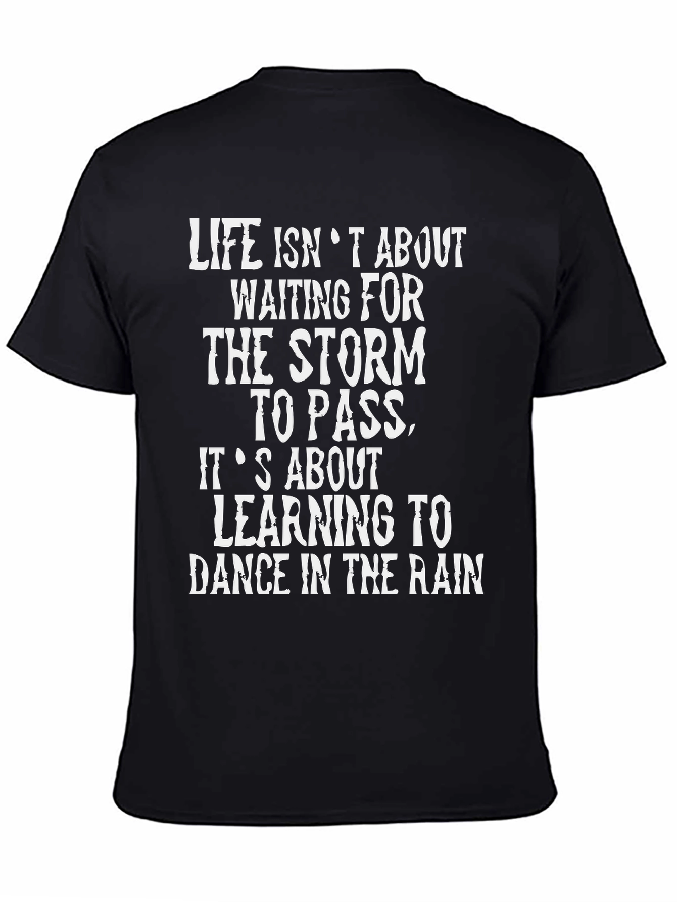Life Isnt About Waiting T-Shirt Black