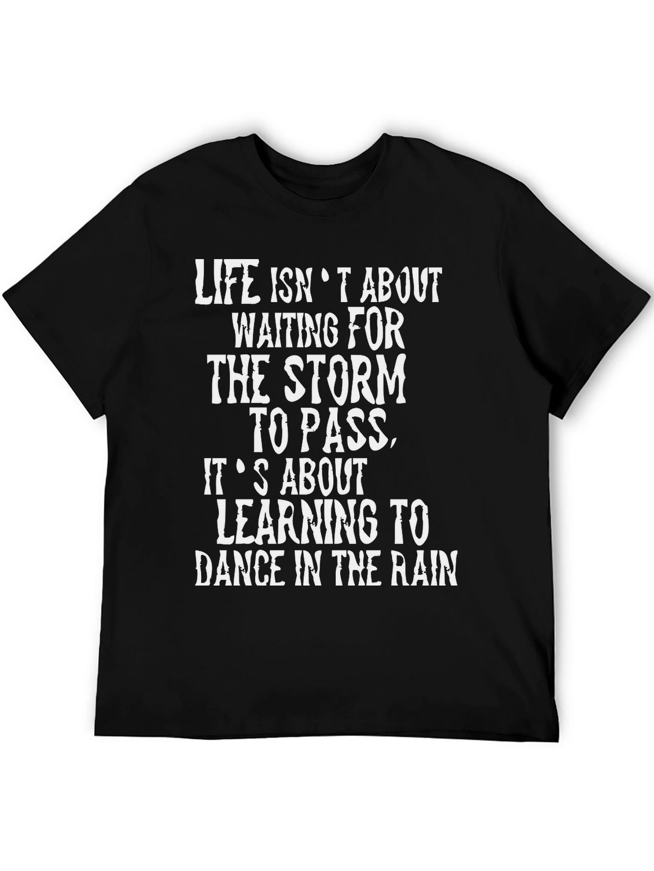 Life Isnt About Waiting T-Shirt Black