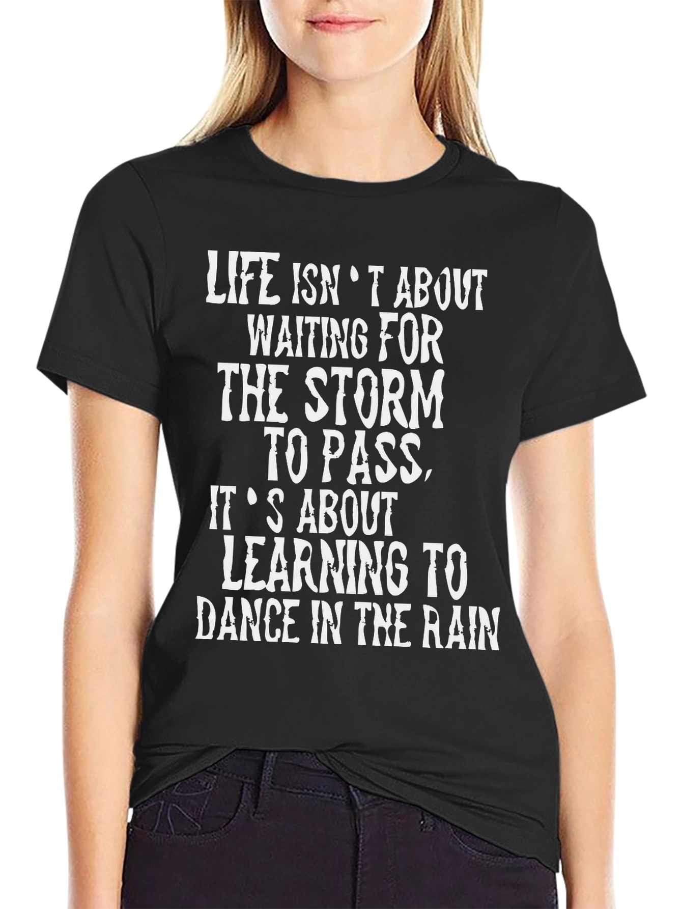 Life Isnt About Waiting T-Shirt Black