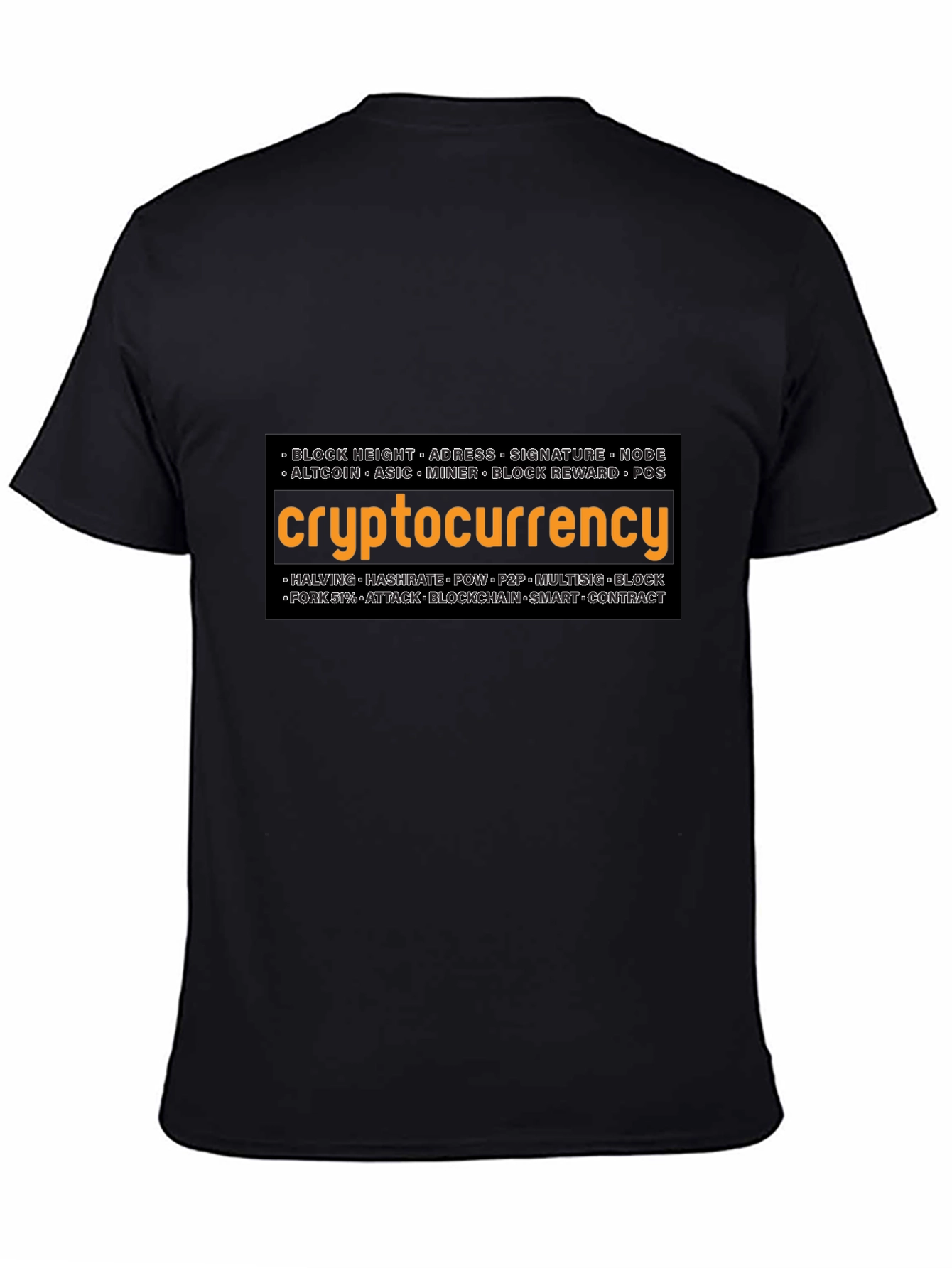 Crypto T-Shirt - Blockchain Design