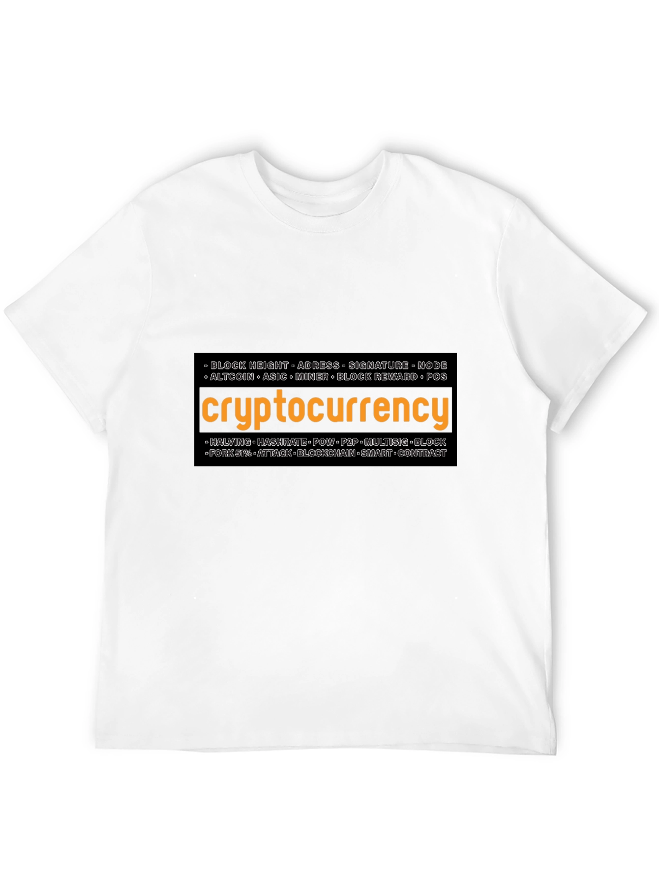 Crypto T-Shirt - Blockchain Design
