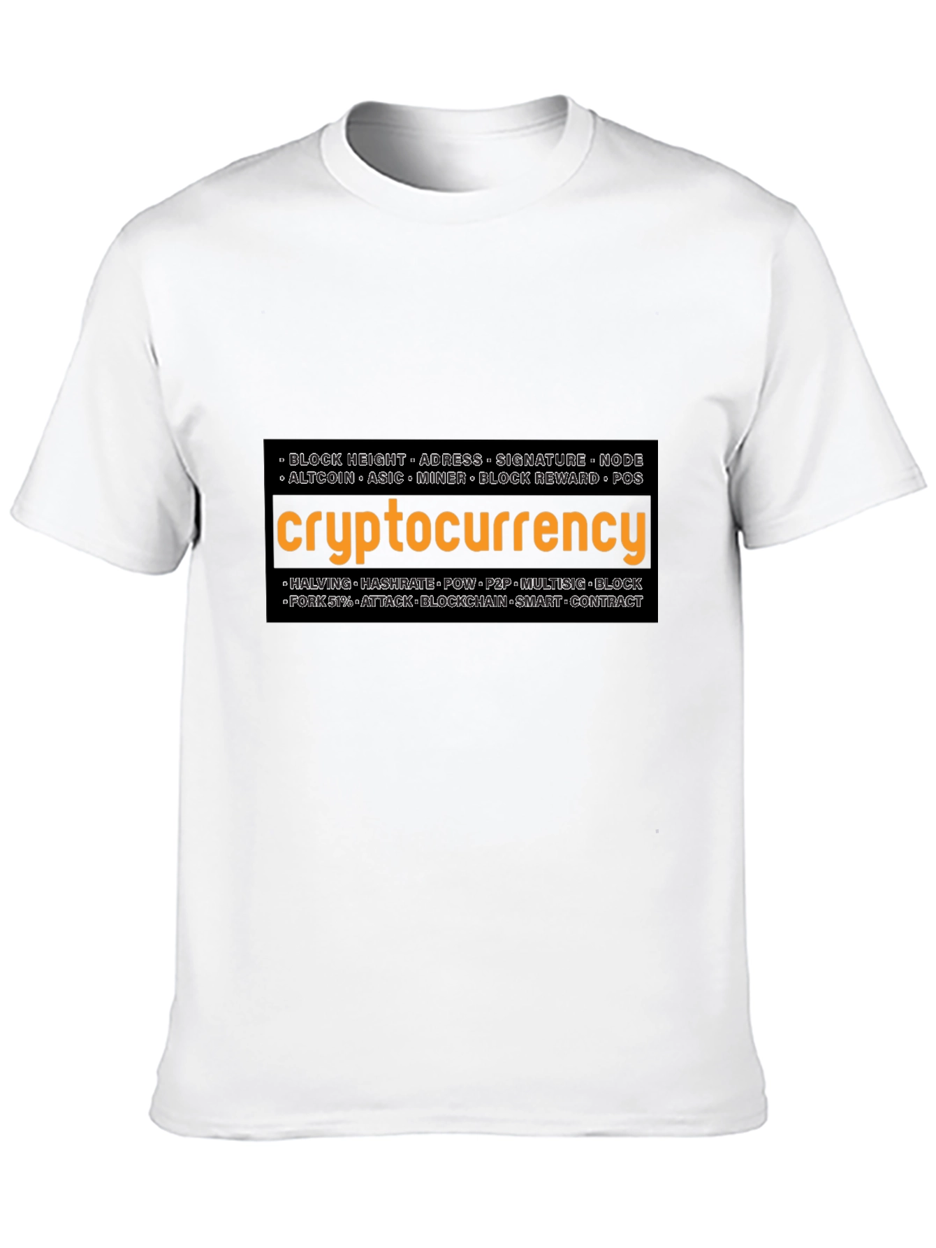 Crypto T-Shirt - Blockchain Design