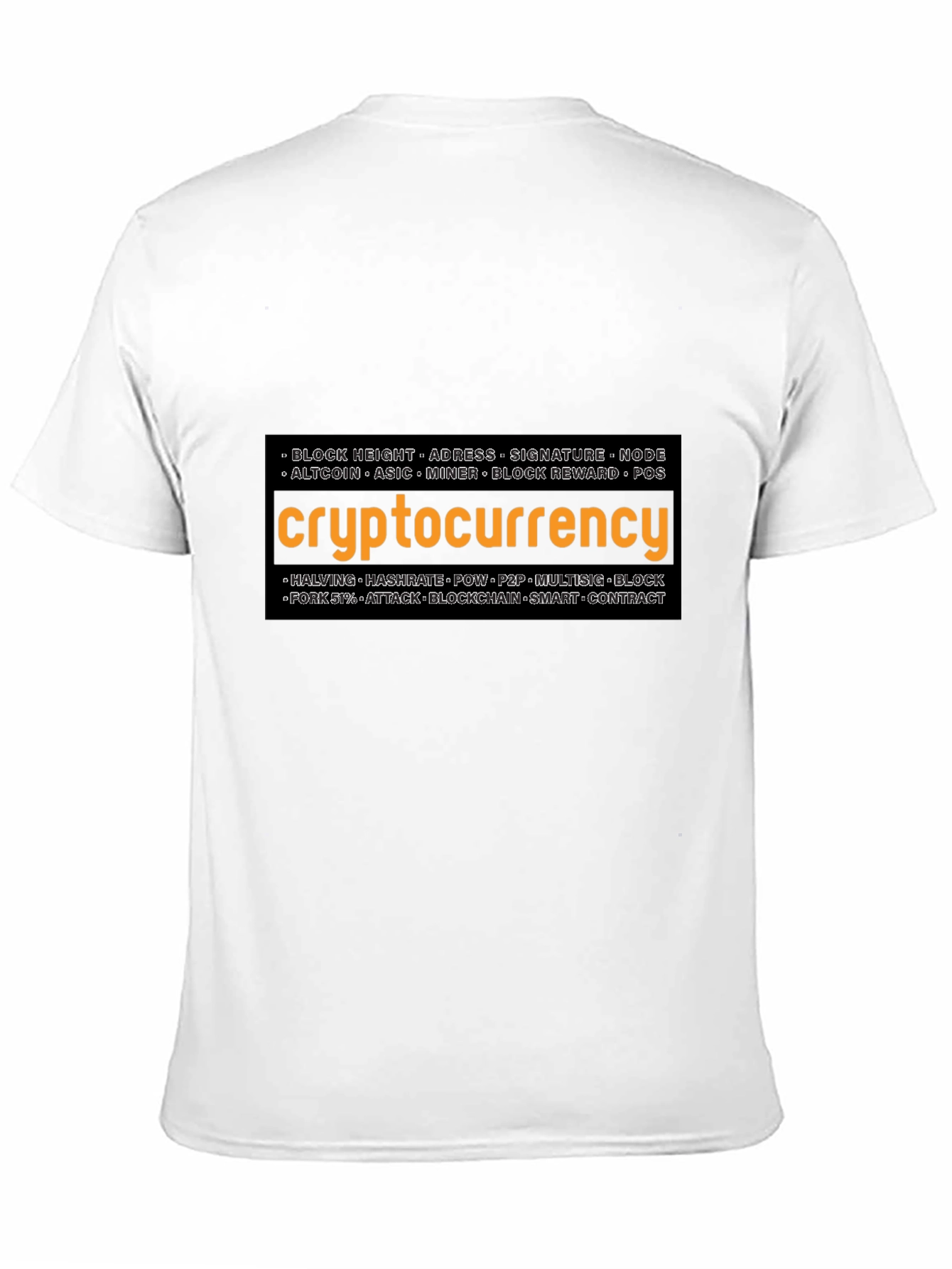 Crypto T-Shirt - Blockchain Design
