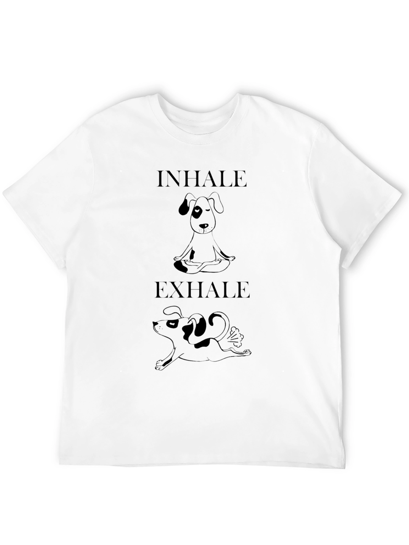 Inhale Exhale Yoga Dog T-Shirt