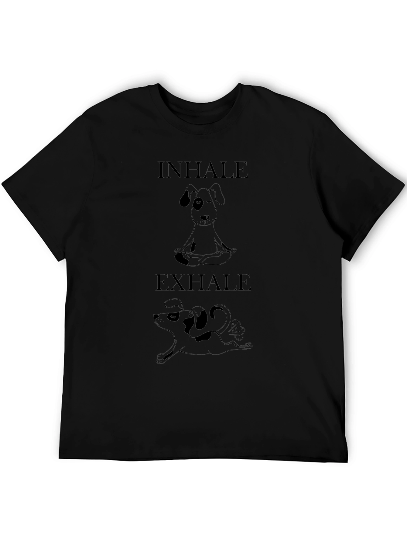 Inhale Exhale Yoga Dog T-Shirt