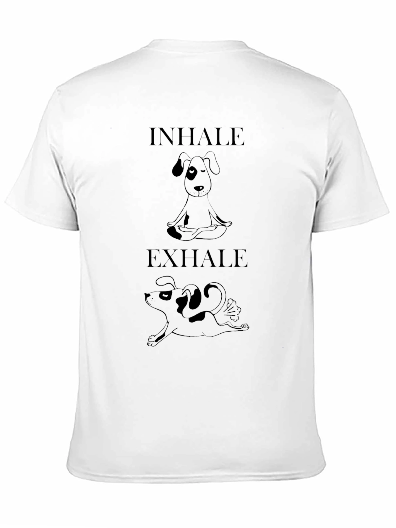 Inhale Exhale Yoga Dog T-Shirt