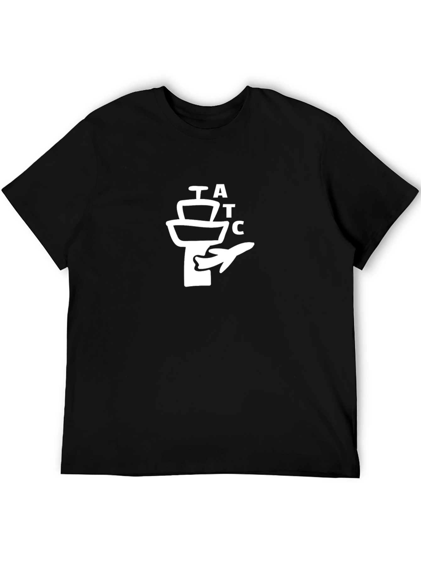 Air Traffic Control T-Shirt ATC Tower Plane Tee