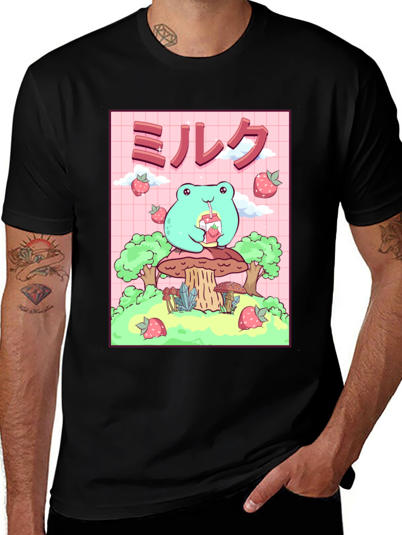 Frog Milk Strawberry T-Shirt