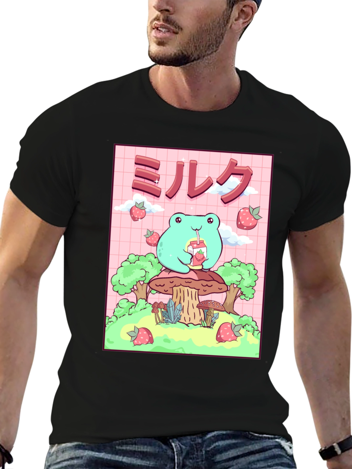 Frog Milk Strawberry T-Shirt