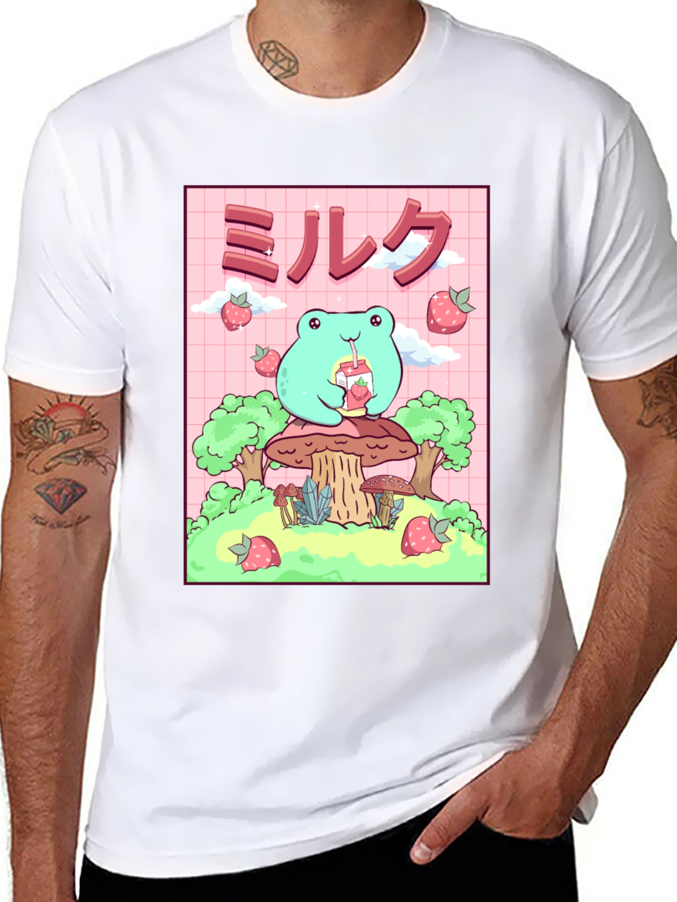Frog Milk Strawberry T-Shirt