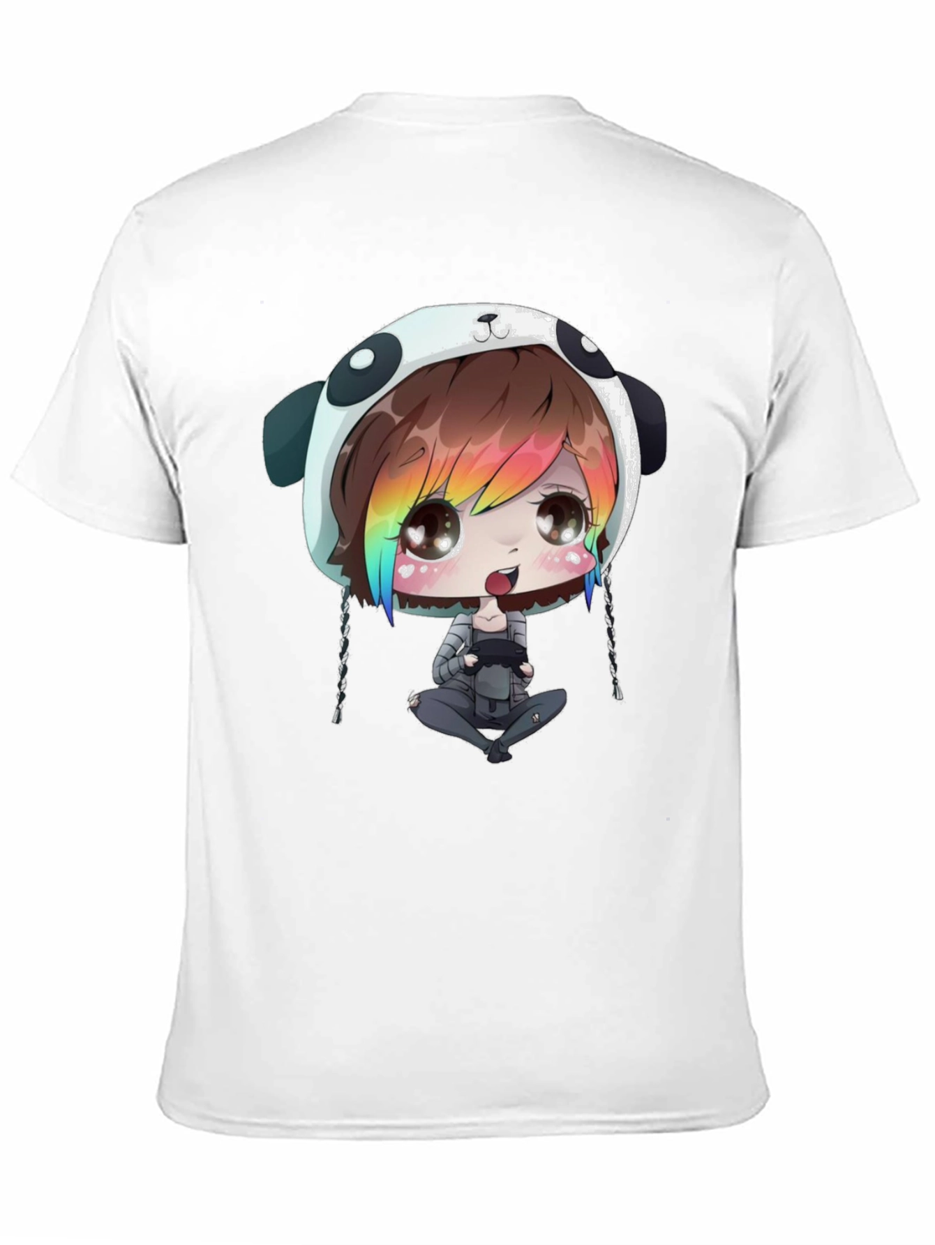 Anime Gamer Black T-Shirt