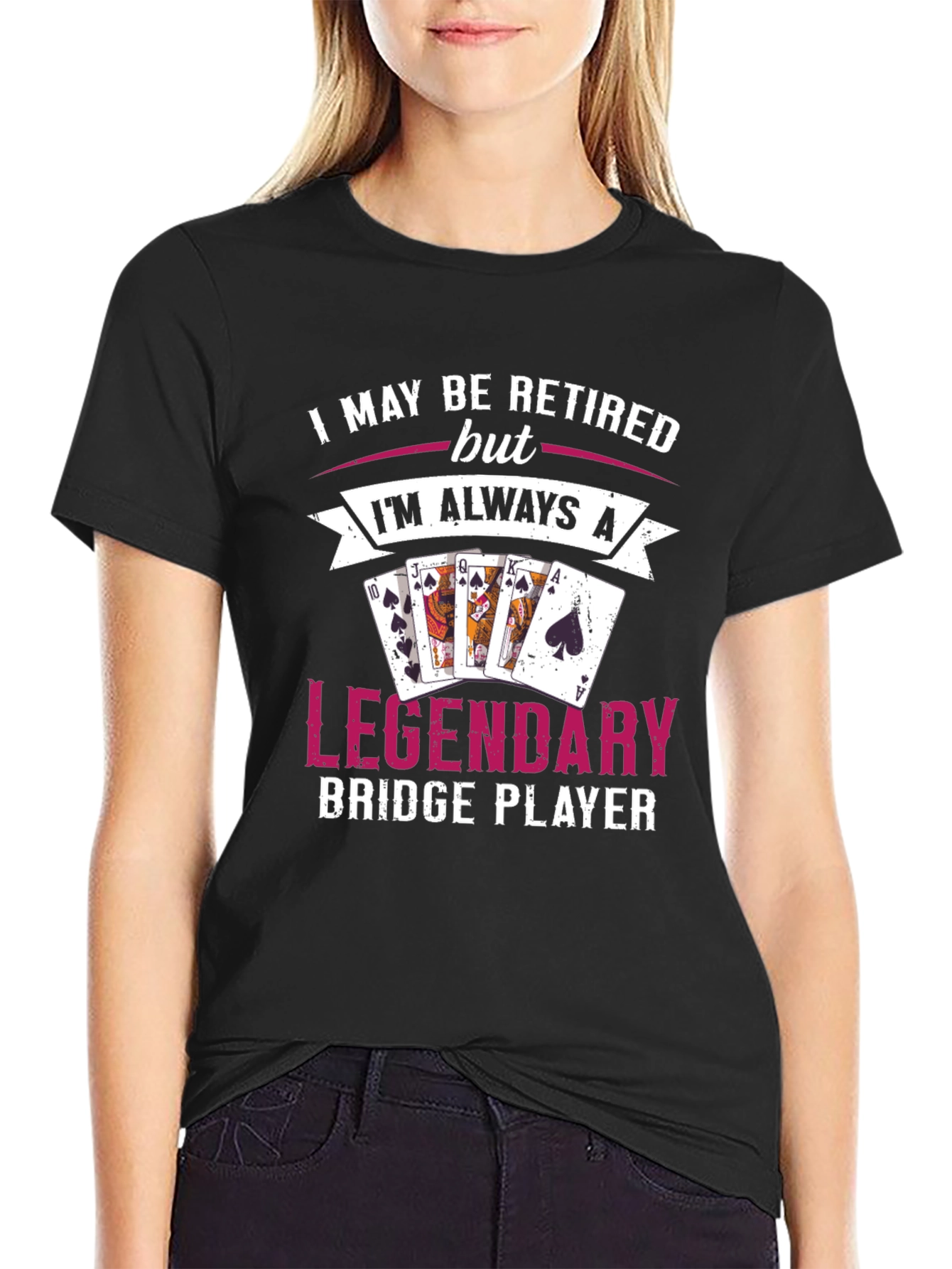 Retired Legendary Bridge Player T-Shirt