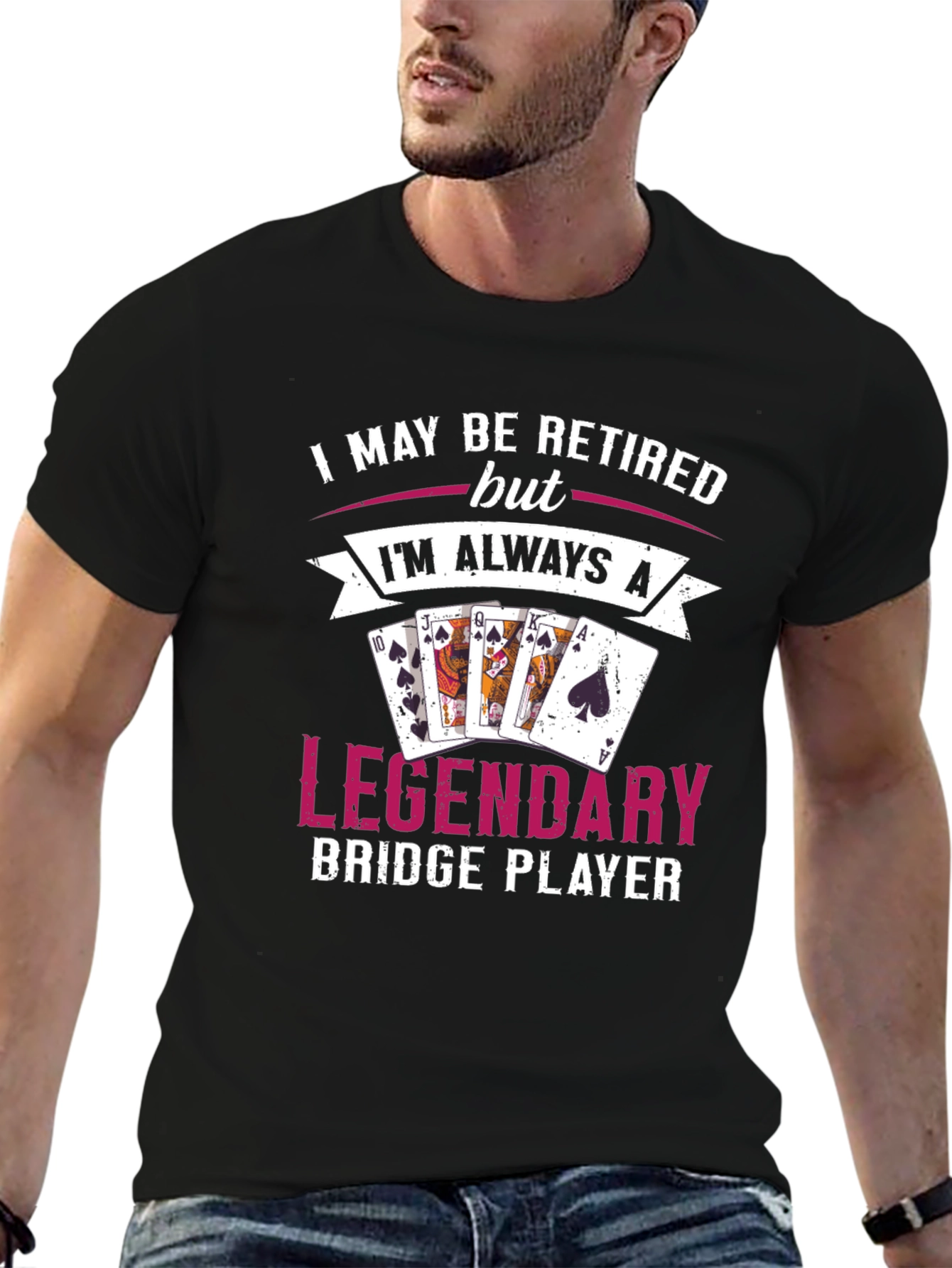 Retired Legendary Bridge Player T-Shirt