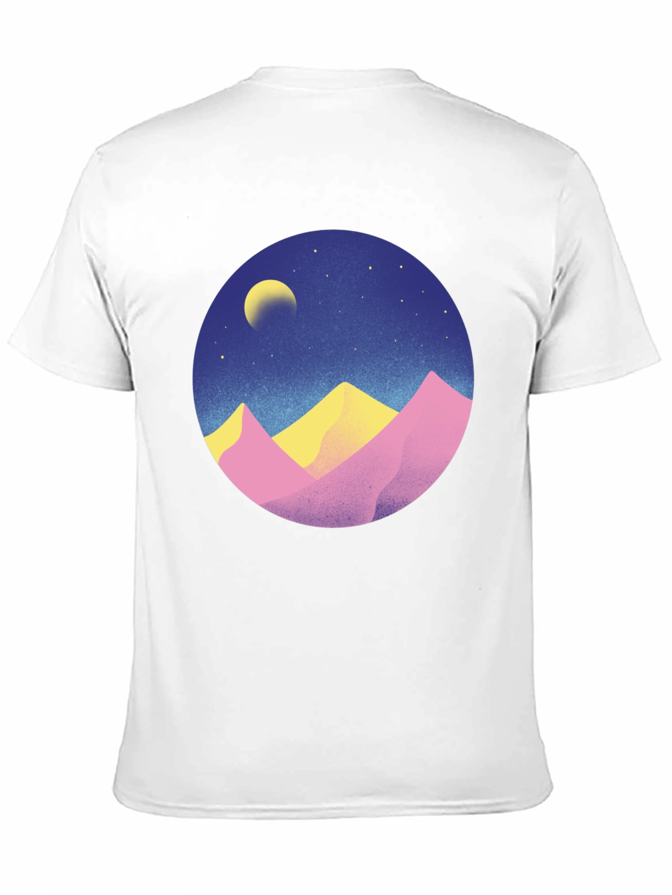 Mountains & Moon Graphic T-Shirt