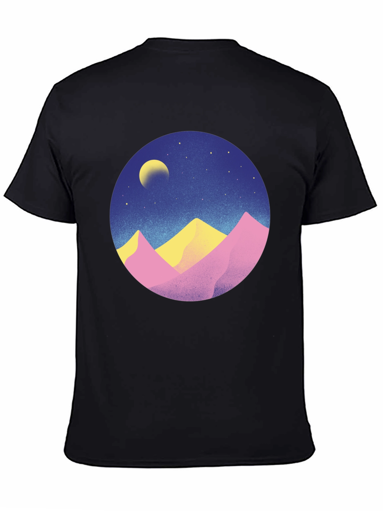 Mountains & Moon Graphic T-Shirt
