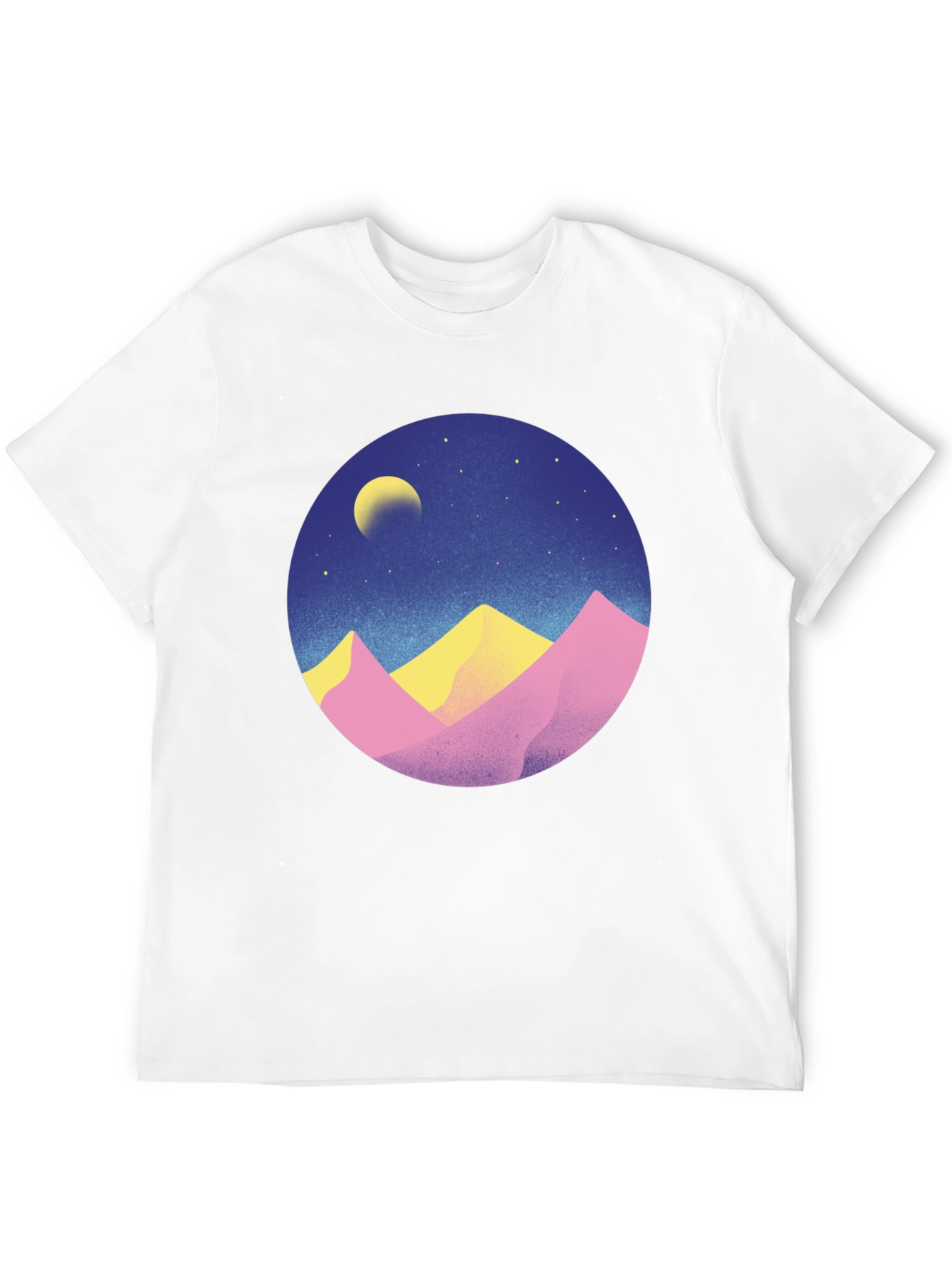 Mountains & Moon Graphic T-Shirt